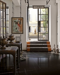 Sahara noir 80x240 cm llucidato REX ceramiche