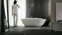 Sahara noir 80x240 cm llucidato REX ceramiche